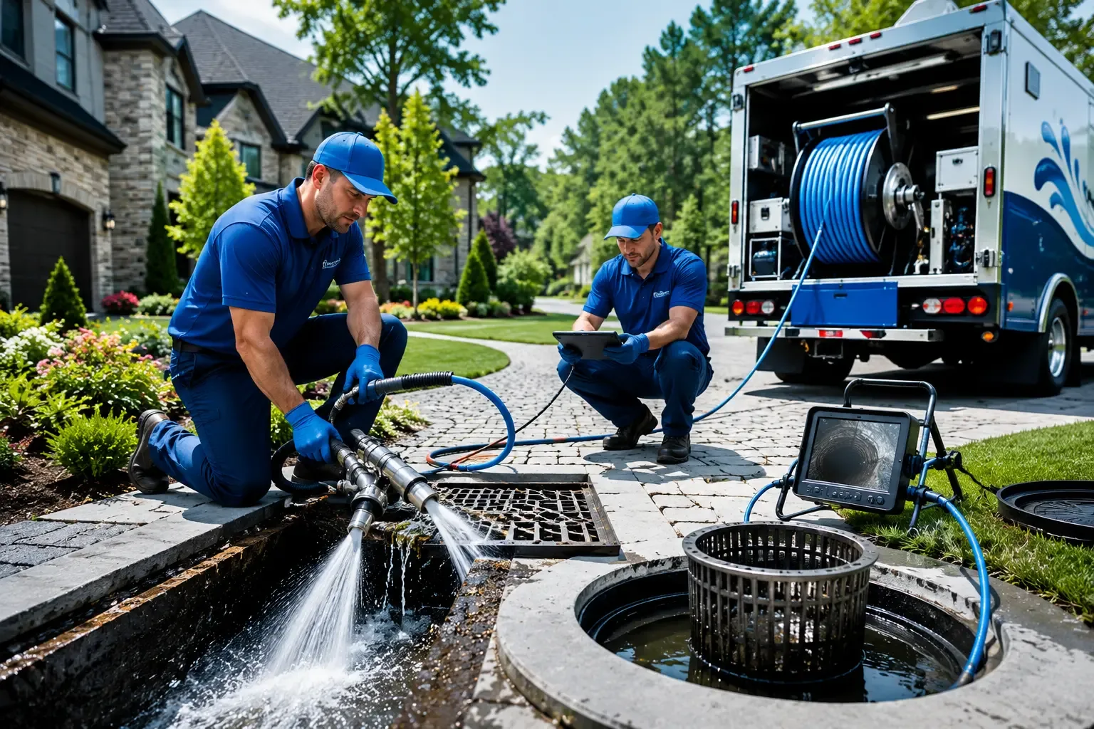 Local outdoor drain cleaning professionals in Parker, KS