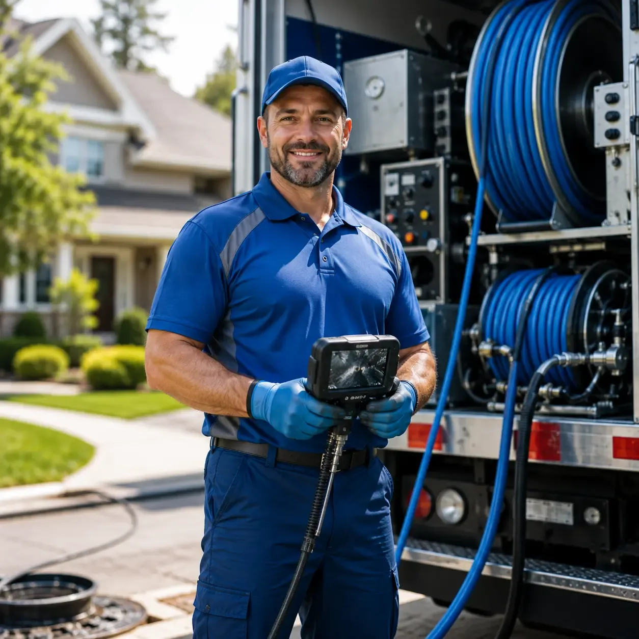 Local outdoor drain cleaning specialists in Parker, KS